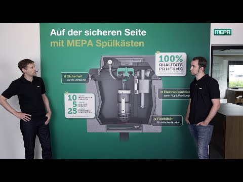 MEPA PRÄSENTIERT – Garantien für Spülkästen