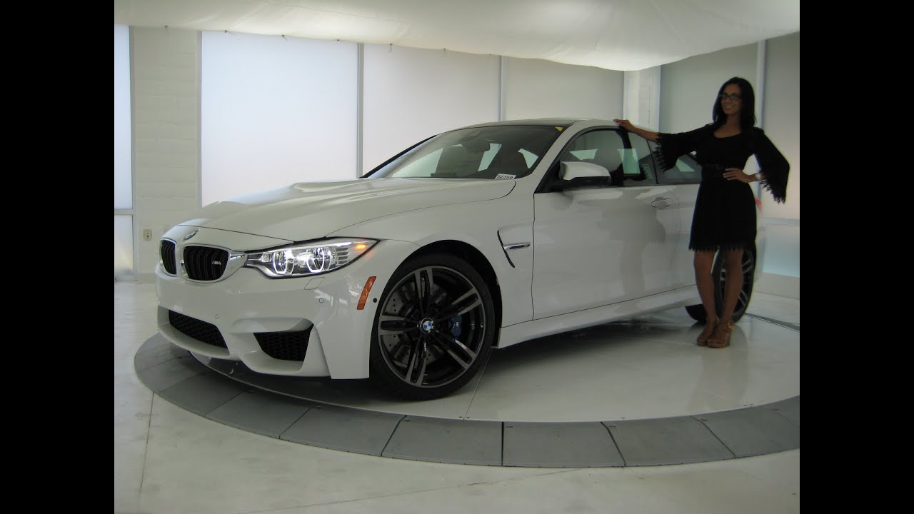 2016 BMW M4 Full LED Lights / Exhaust Sound / 19" Black M Wheels / BMW Review