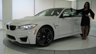 2016 BMW M4 Full LED Lights / Exhaust Sound / 19" Black M Wheels / BMW Review