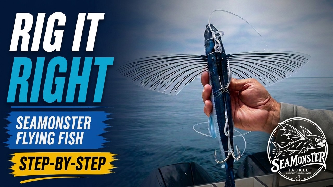 How to Rig the SeaMonster Flying Fish | Unboxing & Complete Setup Guide