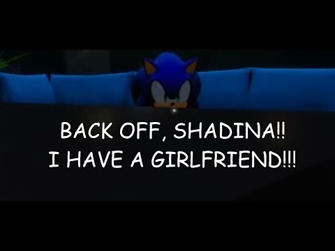 Shadina (Female Shadow) the Hedgehog Meets Sonic and Shadow at the Club - VRChat