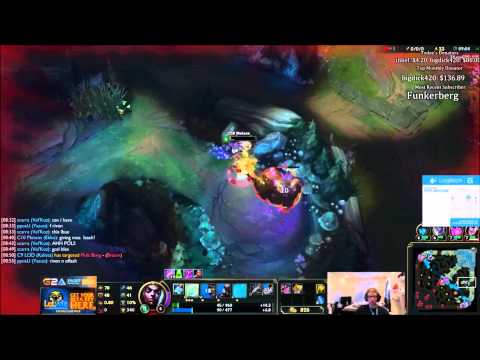 League of Legends - C9 Meteos Funny Stream Highlights ft. LOD