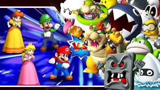 Mario Party 9 - Boss Rush - All Bosses