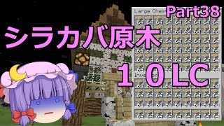 【マインクラフト】シラカバ１０ＬＣ　Part38 【ゆっくり実況】