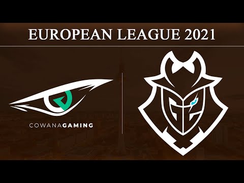 Cowana vs G2 @Kafe | Cowana Gaming vs G2 Esports | European League 2021 (28 June 2021)