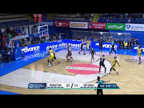 Basketball Champions League: William Hatcher 21 p. (Peristeri -VEF Riga)