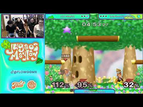 Jugaos Maylay 12 - Stark/Loki vs ChinoMX/Esponja - Winners Finals - Melee Dobles