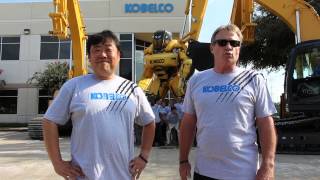preview picture of video 'KOBELCO Construction Machinery USA - ALS #IceBucketChallenge'