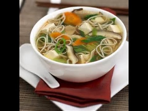 Noodle & Tofu Soup | High Protein Vegan