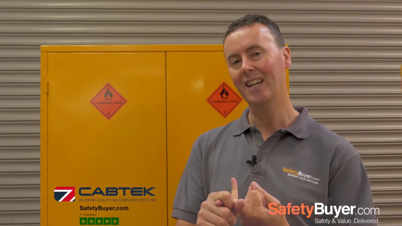 Hazardous Substance Storage Cabinets - SafetyBuyer.com