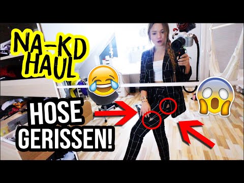 The new pants ripped during the NA-KD HAUL🤦🏼‍♀️😣😂