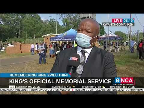 General Bantu Holomisa pays tribute to King Zwelithini