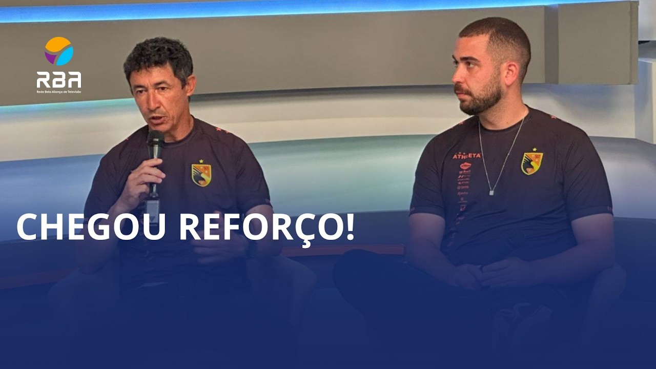 Chegou reforço!