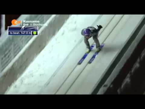 Andreas Wellinger fall 29.11.2014 Kuusamo