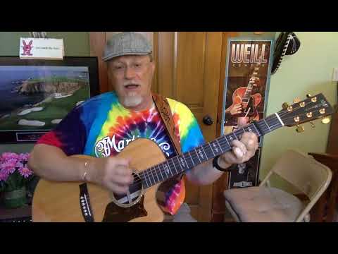 2369  - There's A Place -  Beatles cover  - Vocals  - Acoustic guitar & chords