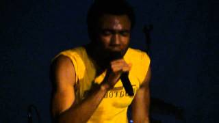 Childish Gambino - &quot;Lights Turned On&quot; (Live in San Diego 4-26-11)