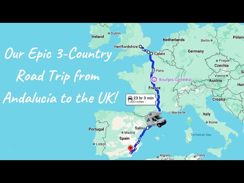 Castles, Coastlines & Chaos: Our 3-Country Motorhome Adventure from Andalucía to the UK
