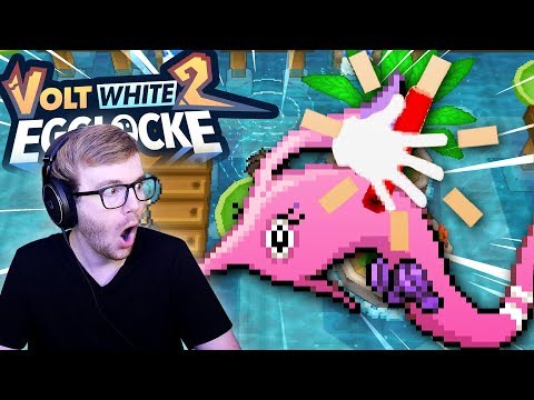 THE TRAINERS ARE ACTUALLY A CHALLENGE! (Pokemon Volt White 2 Egglocke w/ GameboyLuke • #34)