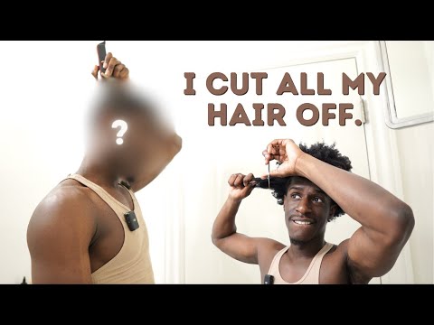 cutting my hair off after 10 years.