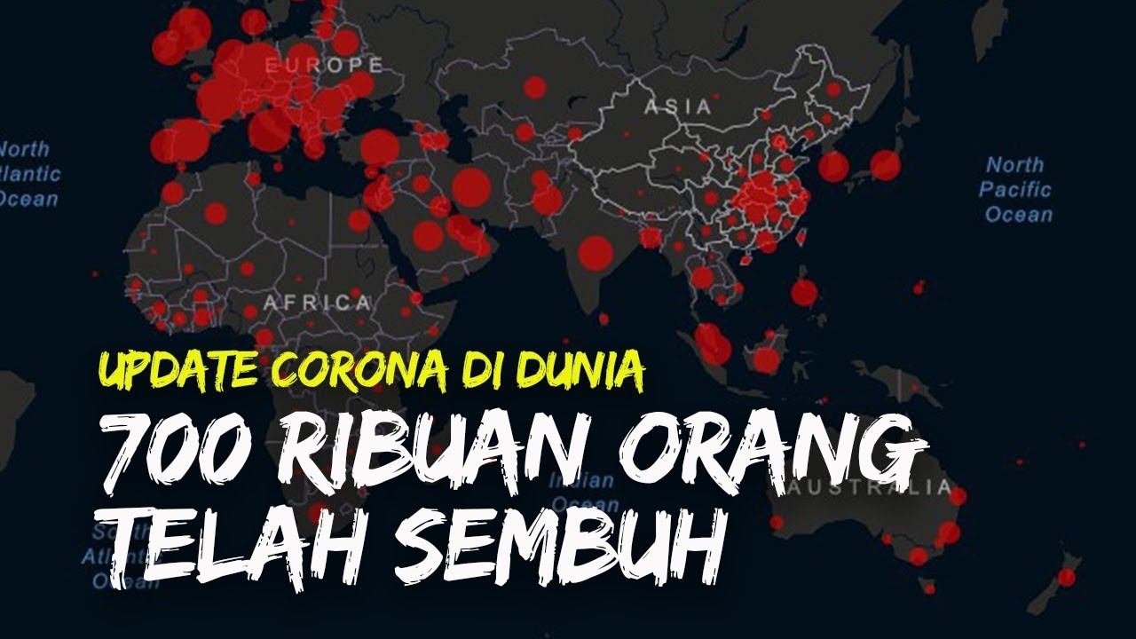 Update Corona di Dunia, Sekitar 700 Ribuan Orang Telah Sembuh dari