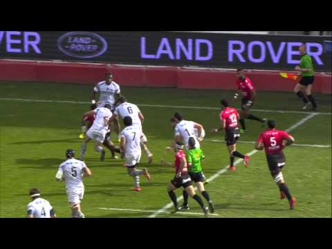 Toulon-Oyonnax: 61-3 - Essai Mathieu Bastareaud (TLN) - J6 - Saison 2015/2016
