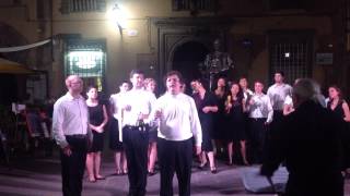 Daniel Paparozzi as Alfredo in La Traviata and the Humming Chorus on July 16 2013 in Lucca