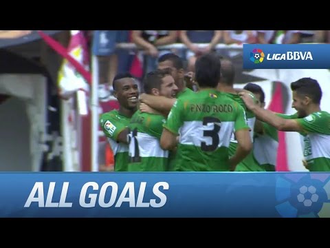 Todos los goles de Rayo Vallecano (2-3) Elche CF - HD