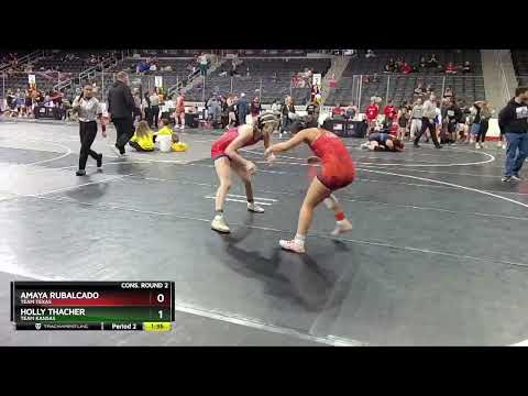 106 Lbs Cons. Round 2 - Holly Thacher, Team Kansas Vs Amaya Rubalcado, Team Texas 3a27