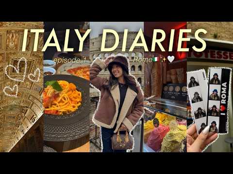 italy 2026 diaries 🇮🇹✨ part 1: exploring ROME & love me love me movie premiere!