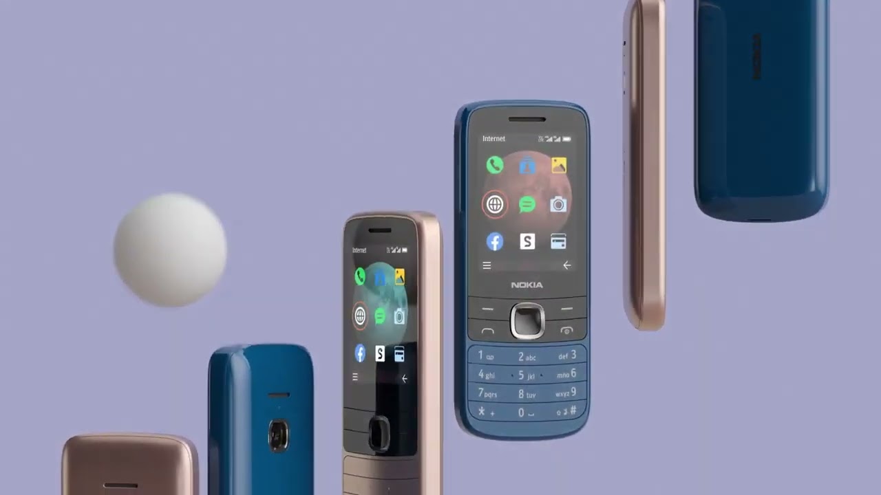 Nokia 225 4G Dual Sim (Blue) video preview