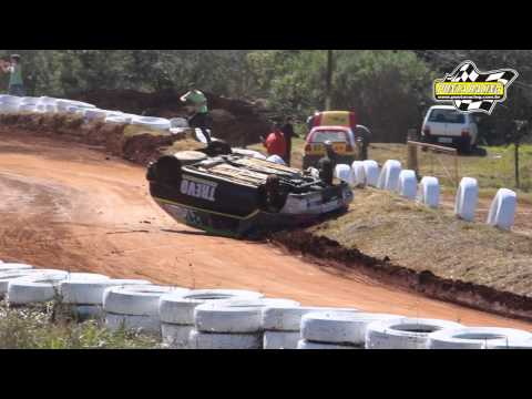 Acidente Josias Esmério - 5ª Etapa Catarinense de Velocidade na Terra 2013 - Chapecó