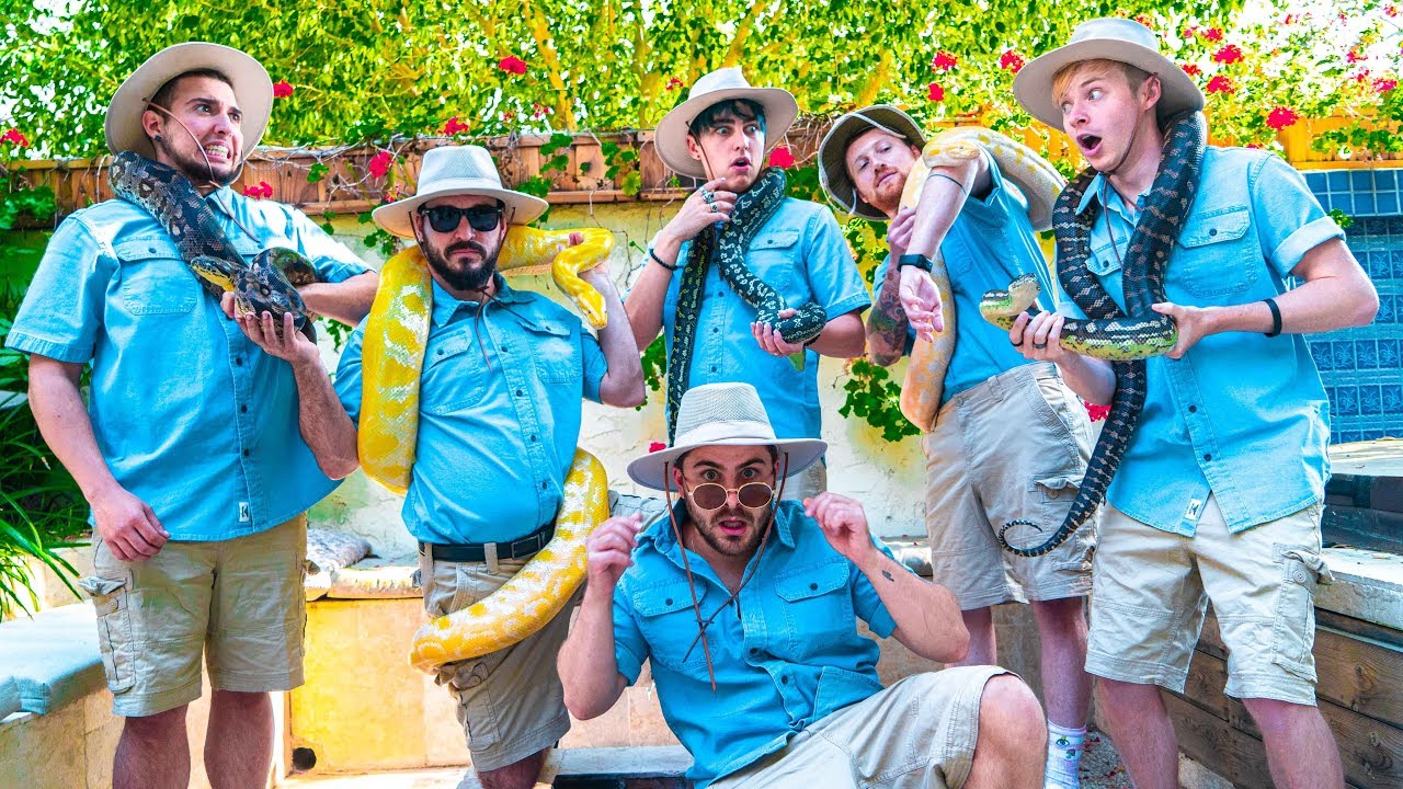 LAST TO LEAVE SNAKE PIT WINS THEIR YOUTUBE CHANNELS!