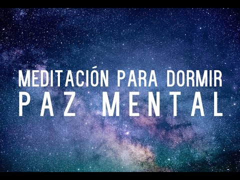 MEDITACION PARA DORMIR | PAZ MENTAL, MENTE EN BLANCO, VIBRACION BINATURAL, ONDAS DELTA| ❤ EASY ZEN