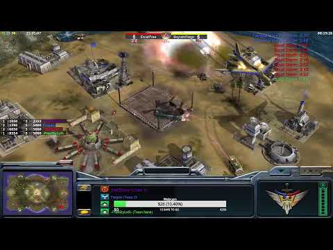 Generals Zero Hour | 2vs2 Challenge - Free/Excal VS Boycah/Fargo P3