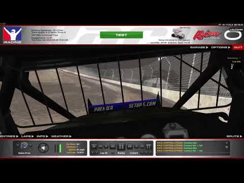 iRacing: Aiden Price (360 Winged Sprintcar @ Kokomo)