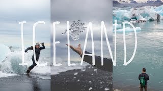 BEST DAY IN ICELAND | Black Diamond Beach &amp; Skogafoss Waterfall - YouTube