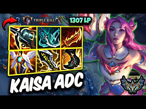 Kaisa vs Lucian ADC ( TripleKill ) Korea Challenger 1307 LP | Patch 25.24