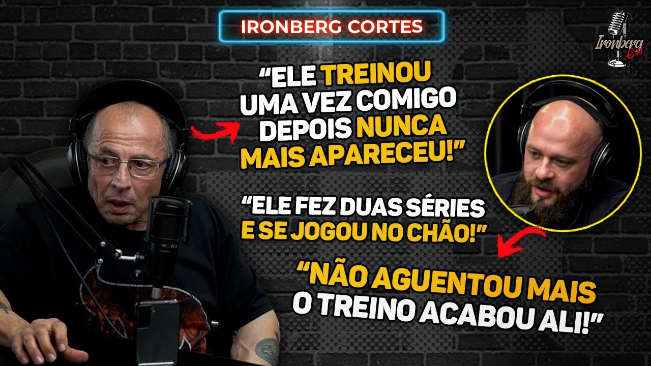 JOHANN FAZ RELATO INCRÍVEL E MANDA A REAL SOBRE TREINO, PACHOLOK COMENTOU – IRONBERG PODCAST CORTES