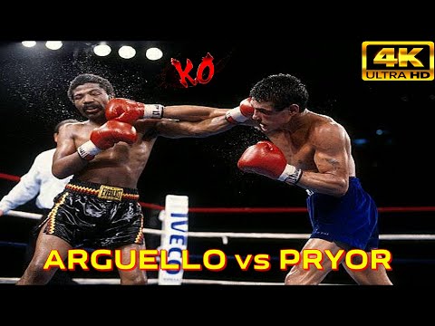 Alexis Arguello (Nicaragua) vs Aaron Pryor (USA) | KNOCKOUT Fight | 4K Ultra HD