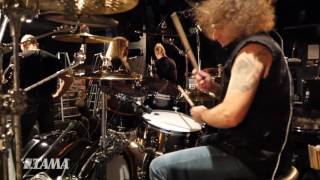 Francesco Jovino (PRIMAL FEAR)_sound check @ CLUB QUATTRO, Nagoya, JAPAN