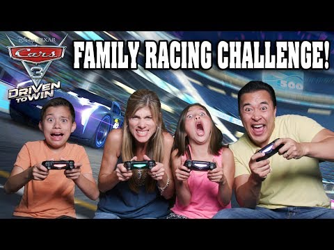 CARS 3: DRIVEN TO WIN!!! Family Racing Challenge!
