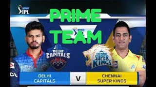 ✔️CSK vs DC Dream11 Prediction, Chennai Super Kings vs Delhi Capitals 50th IPL 2019 Playing11