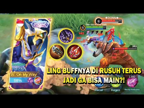HELCURT MONSTER KING OF ASSASSIN l TUTORIAL HELCURT SEASON 24 l BUILD TERSAKIT HELCURT - MLBB