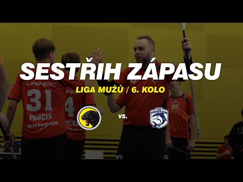 SESTŘIH | Panthers Praha Cream Team - Žraloci Příbram (6. kolo ligy mužů)