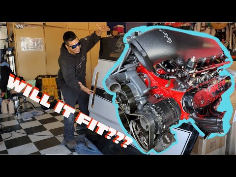 LS SWAP CHEVELLE GET HOLLEY MID RISE INTAKE! (92MM) INSTALLING