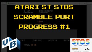 Atari ST STOS Scramble Port: Progress report #1