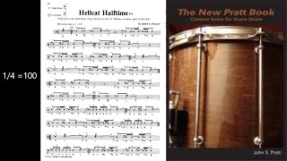 Hellcat Halftime by John Pratt  Rudimental Play Along with Rick Series