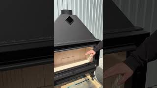 Камінна топка M-FIRE 100 пряма (20kW)
