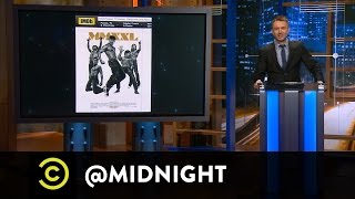 Hannibal Buress, Bridget Everett and Pete Holmes - Male Man - @midnight with Chris Hardwick