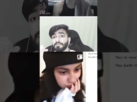 Girl Vs Boy Live omegle chat 😘😭#memes #shorts #video